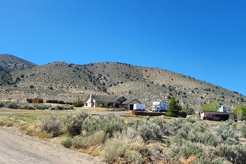 1,847 sf. home on 4.24 acres sold by Walker River Basin Realty.