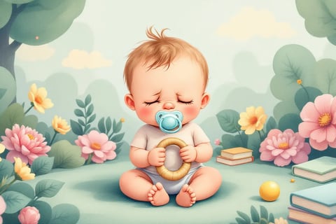 how long does teething fussiness last