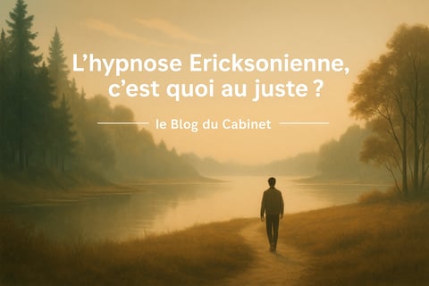 Homme marchant au bord d’un lac au coucher du soleil, atmosphère calme et introspective.