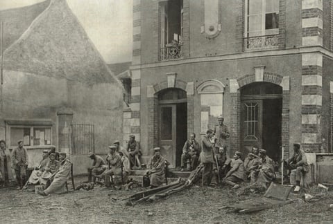 Vareddes en 1914