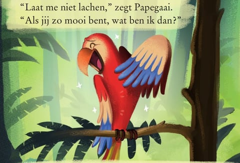 a parrot sitting on a tree branch