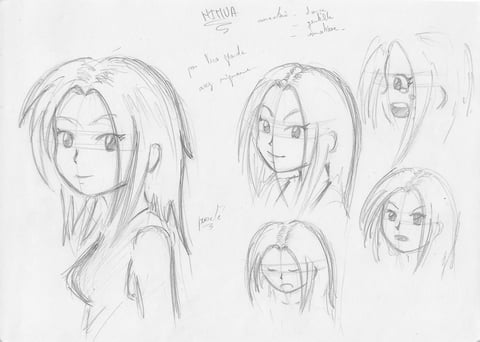 Les Chroniques d'Emenia, par Asyldo. Projet 2002 : Brouillon Mélodia.