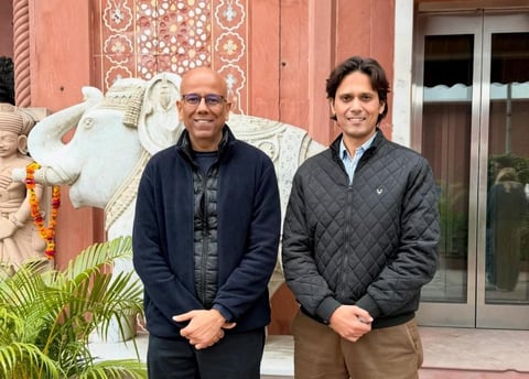With Mr. Ashish Chowdhary, the India head of Apple