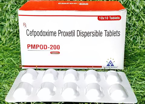 Cefpodoxime Proxetil Dispersible Tablets (PMPOD-200)