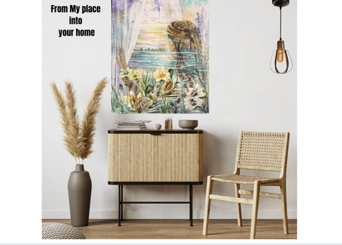 nature paintings for lakehomes and cabins