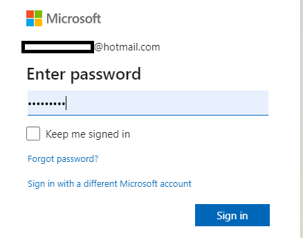 a sign up for a microsoft account account account