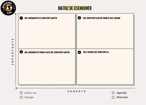 Matriz de Eisenhower / Marco Solobria Global