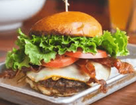 Angus Cheeseburger with Apple Smoked Bacon
