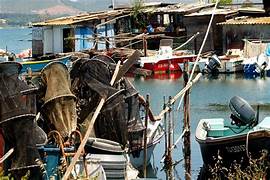 The unspoiled  fishing village of Pointe Courte