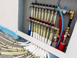 underfloor manifold and pipes
