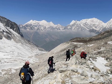 Manaslu and Himalaya Ranges of View