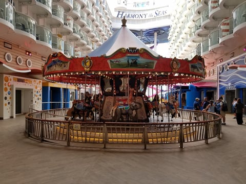 A Merry-Go-Round on Harmony of The Seas