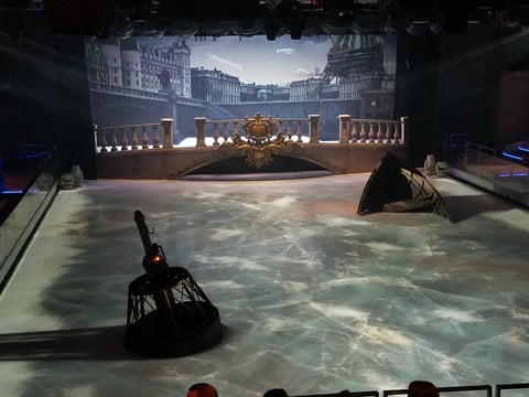 The Ice Show is about to begin on Harmony of The Seas