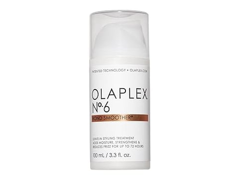 Olaplex No.6 Bond Smoother white bottle leave-in hair treatment