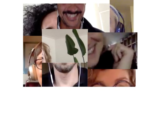 micro expressions and details of people speaking