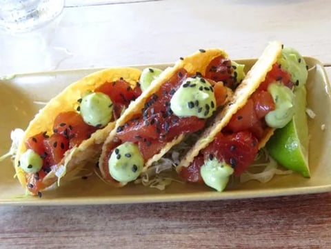 Poke tacos | © Cookingwiththehamster
