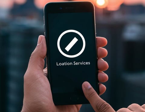 Disabling location services on a smartphone