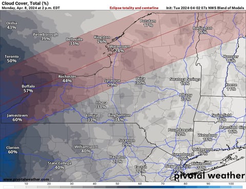 NWS Blend of Models - Init: Tues 2024-04-02 07z