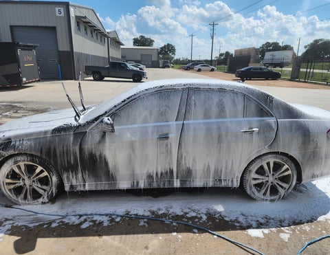 Exterior Detailing Image “Professional mobile car detailing service washing and waxing"