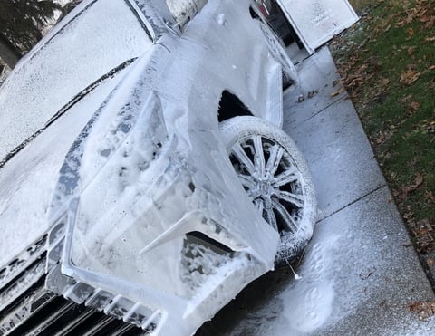 Exterior Detailing Image “Professional mobile car detailing service washing and waxing"