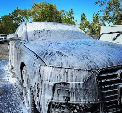 Exterior Detailing Image “Professional mobile car detailing service washing and waxing"