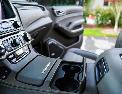 Interior Detailing Image “Deep interior car detailing with steam cleaning and vacuuming of seats"