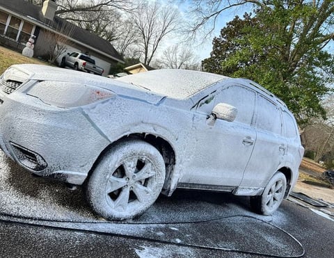 Exterior Detailing Image “Professional mobile car detailing service washing and waxing"