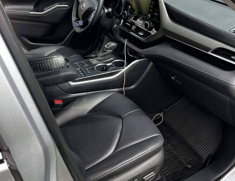 Interior Detailing Image “Deep interior car detailing with steam cleaning and vacuuming of seats"