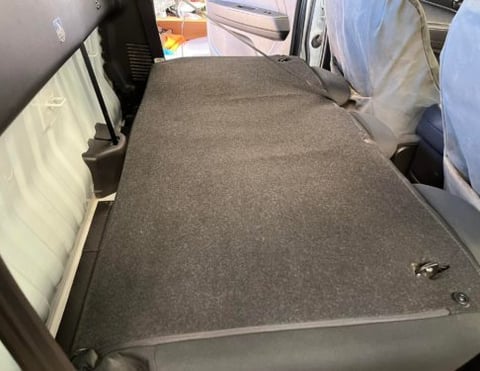 Interior Detailing Image “Deep interior car detailing with steam cleaning and vacuuming of seats"