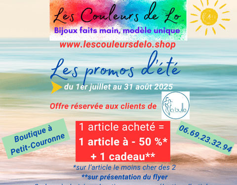 Bijoux Les Couleurs de Lo Les promos d'été 2025