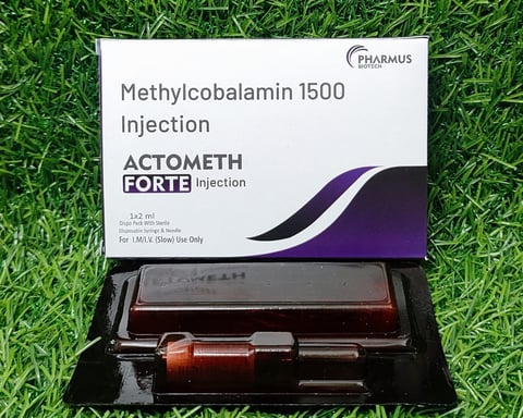 Methylocbalamin 1500 Injection (ACTOMETH FORTE)