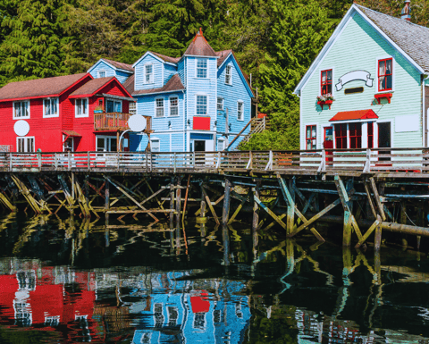 Creek Street, Ketchikan Alaska
