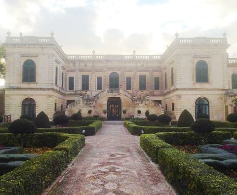 VIlla Francia, viewed from its back garden.