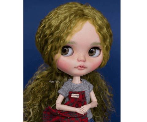 blythe sbl olivia pelo verde reroot