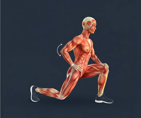 a man with muscles and muscles of the body