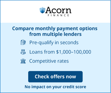 Acorn Finance Emblem, the finance company f