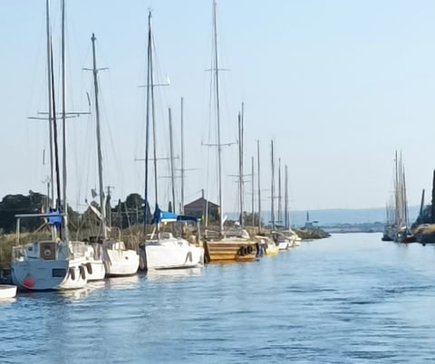 We enter the Canal du Midi