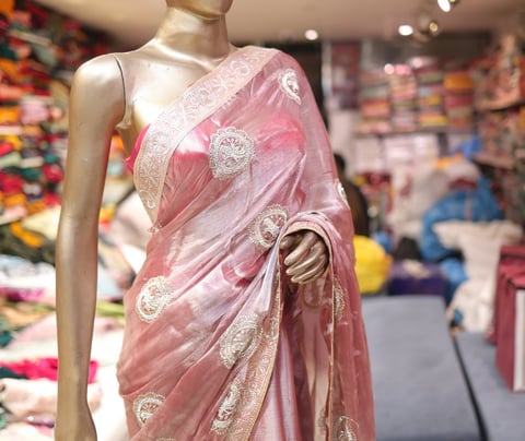 Authentic Chanderi silk sarees