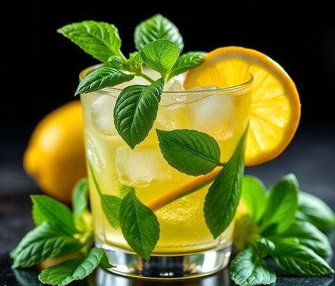 Lemon Basil Cooler