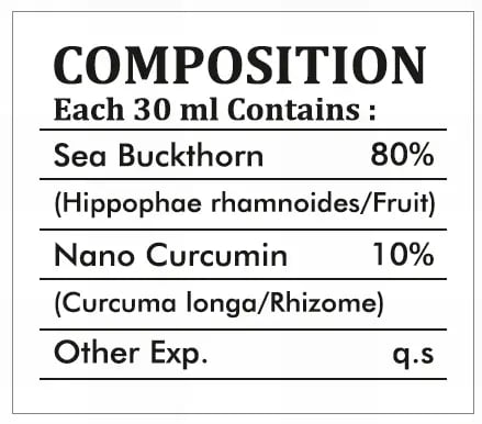 composition sea buckthorn juice