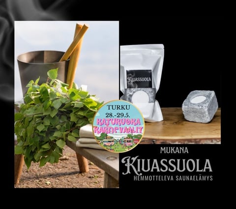 Katuruoka karnevaaleilla Turussa myös Kiuassuola -tuotteet
