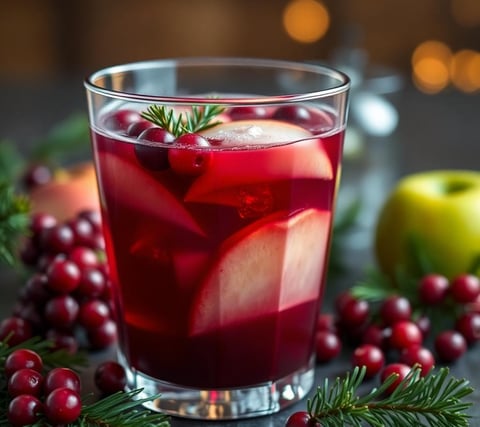 Cranberry Apple Holiday Punch