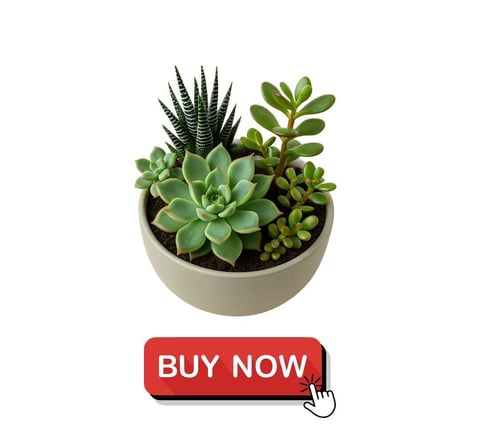 succulents in amazon