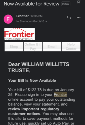 Bill Willitts 2022 Burney California Trustee