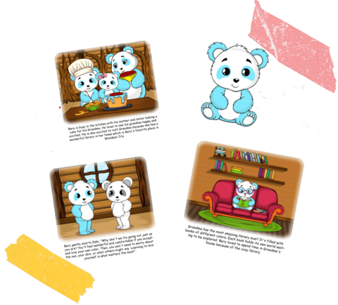 Bery the Blue Panda: Be Your Own Favorite Person
