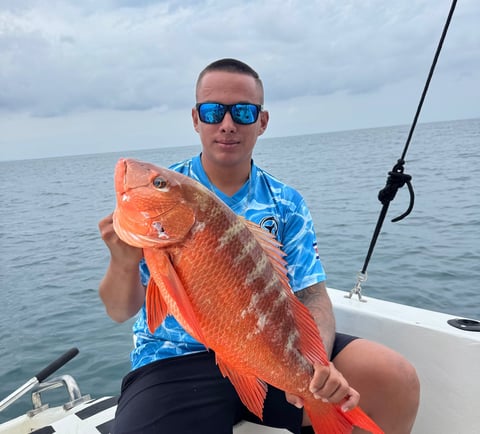 Pez pargo en pesca deportiva con Coral Expeditions Costa Rica