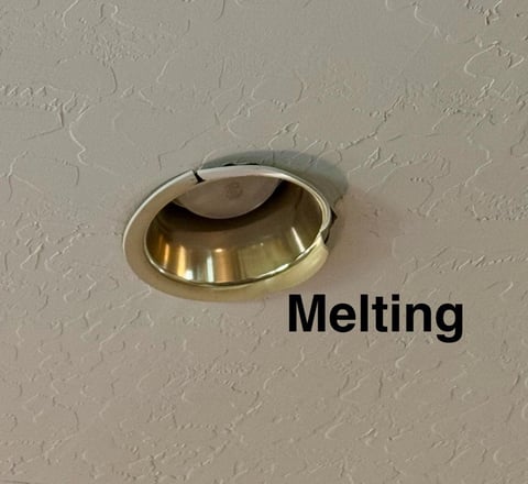 melting old can light
