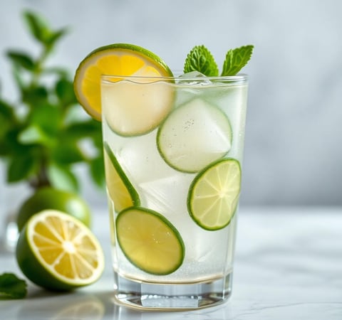 Cucumber Lime Spritzer