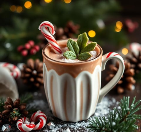 Peppermint Hot Chocolate