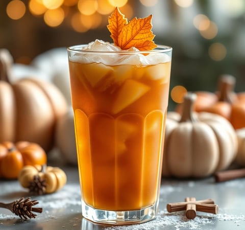 Pumpkin Spice Iced Tea
